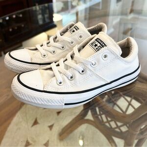 Converse white sneakers - women’s size 6